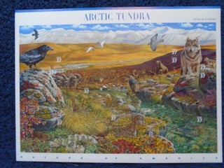 Item #55047 U.S. COMMEMORATIVE SHEET; ARCTIC TUNDRA, 10 37¢ SELF-ADHESIVE STAMPS
