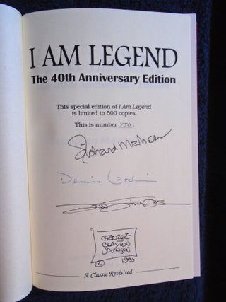 I AM LEGEND: THE 40TH ANNIVERSARY EDITION