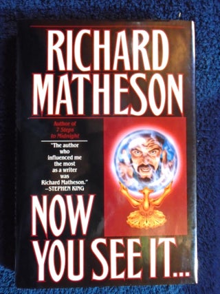 Item #55116 NOW YOU SEE IT. Richard Matheson