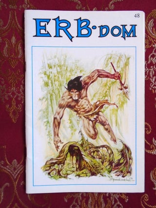 Item #55195 ERB-DOM NO. 48 and THE FANTASY COLLECTOR; JULY, 1971. Camille Cazedessus Jr., Edgar...