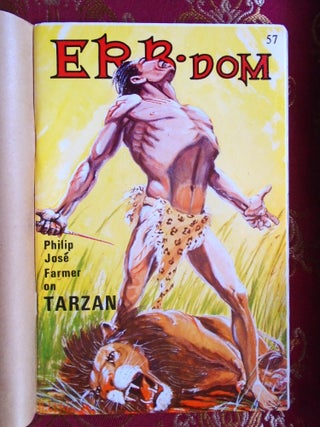 Item #55201 ERB-DOM NO. 57 and THE FANTASY COLLECTOR; APRIL, 1972. Camille Cazedessus Jr., Edgar...