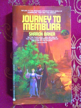 Item #55261 JOURNEY TO MEMBLIAR. Sharon Baker