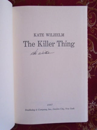 THE KILLER THING