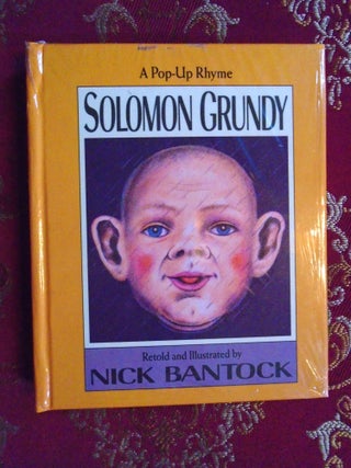 Item #56161 SOLOMON GRUNDY: A POP-UP RHYME. Nick Bantock