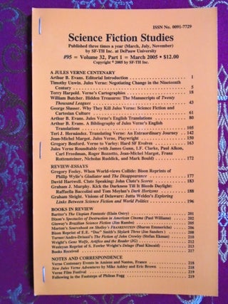 Item #56473 SCIENCE FICTION STUDIES #95, VOLUME 32, PART 1, MARCH 2005