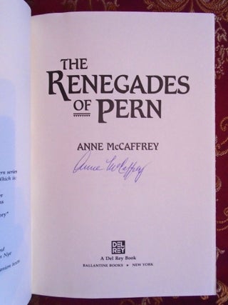 THE RENEGADES OF PERN