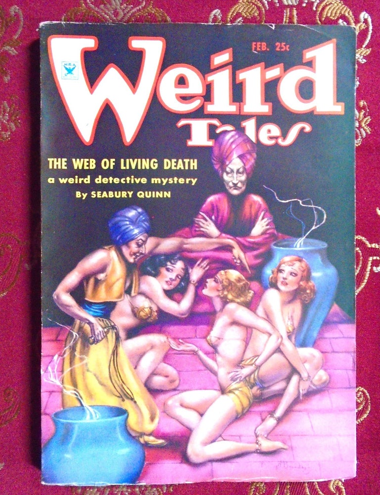 Item #57074 WEIRD TALES, FEBRUARY 1935, VOL. 25, NO. 2. Farnsworth Wright.