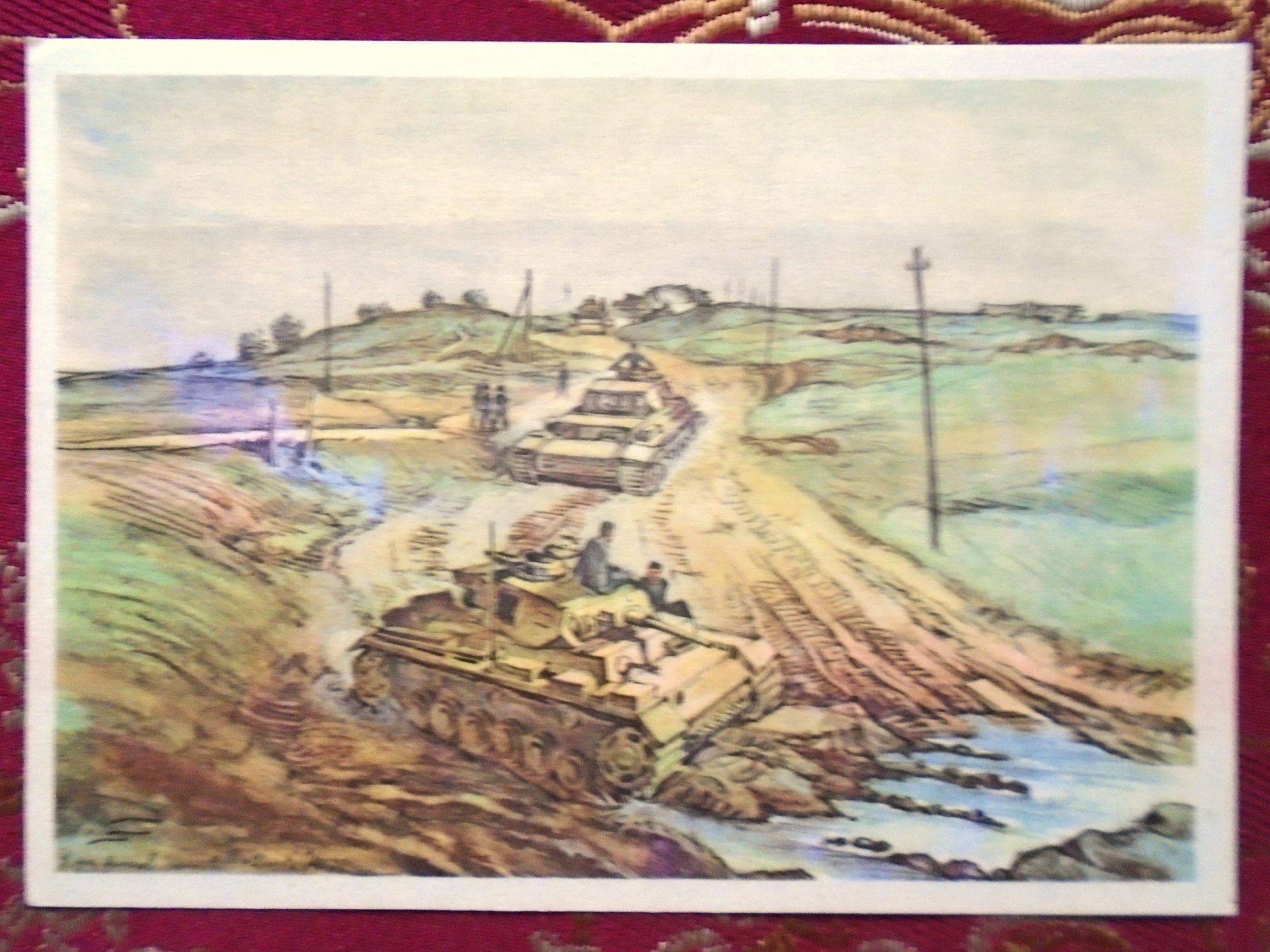 ORIGINAL PROPAGANDA POSTCARDS OF THE THIRD REICH; ABGESCHASSENE ...
