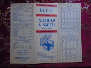 Item #57393 BAKERSFIELD & KERN ELECTRIC RAILWAY COMPANY [SCHEDULE EFFECTIVE JULY 1 1941