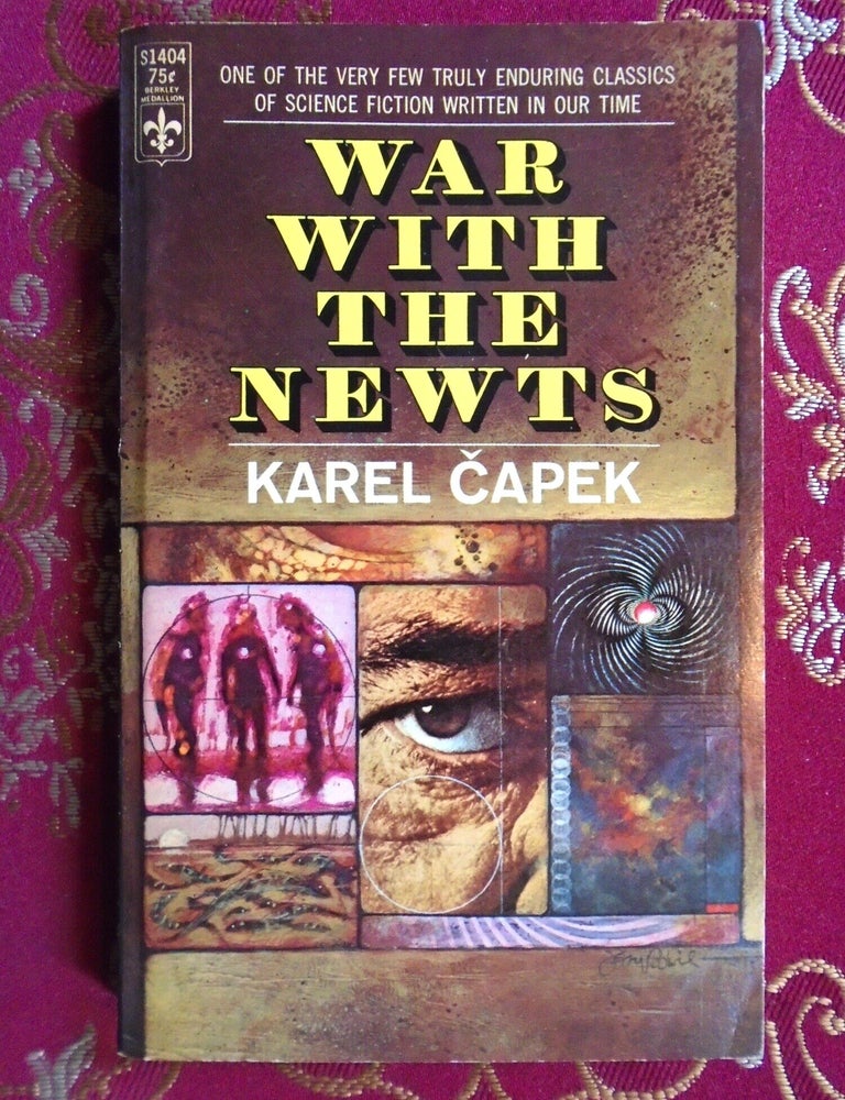 WAR WITH THE NEWTS | Karel Capek | First Berkley edition