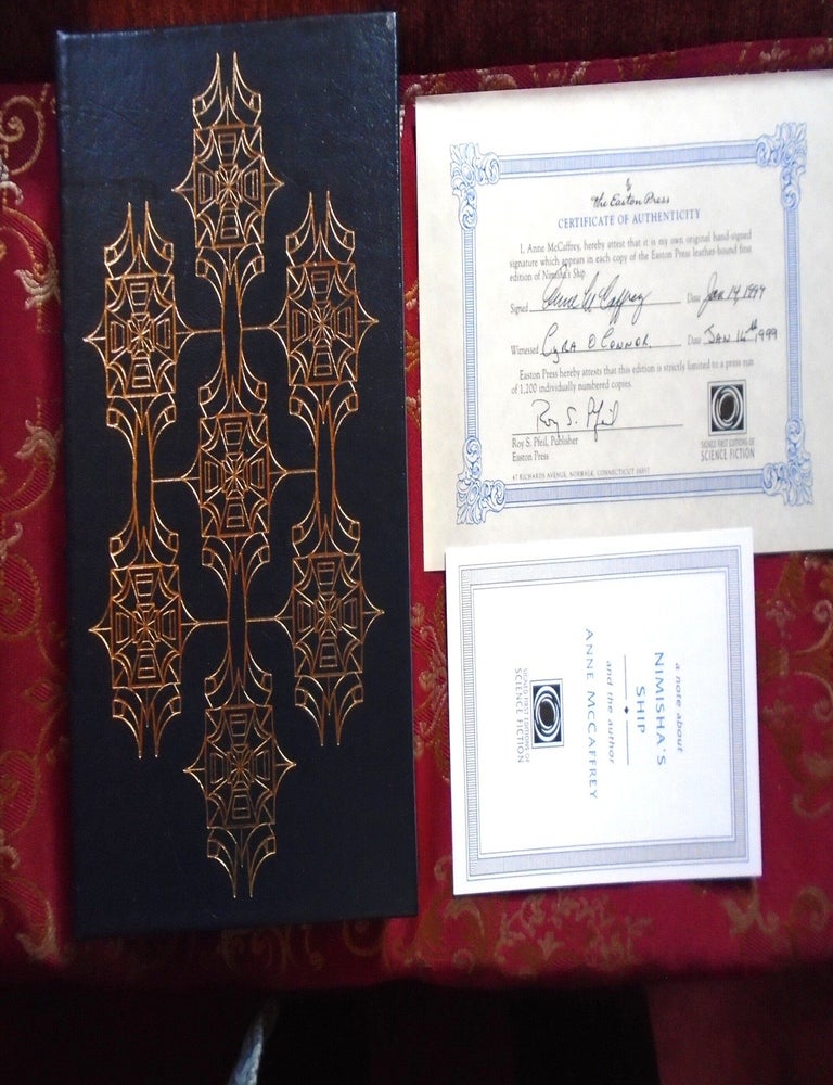 Item #58295 NIMISHA'S SHIP. Anne McCaffery.