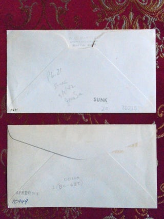 CACHET COVERS; WITH THE U.S. ASIATIC FLEET IN CHINA; TWO COVERS