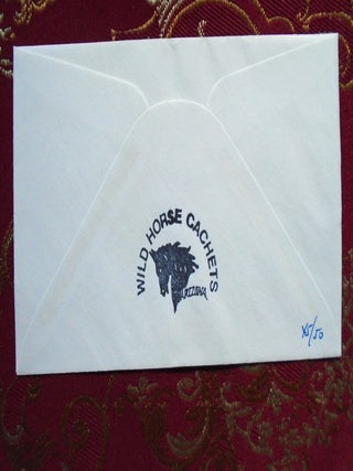 WILD HORSE CACHETS, WARRIORS, NO. 45 OF 50