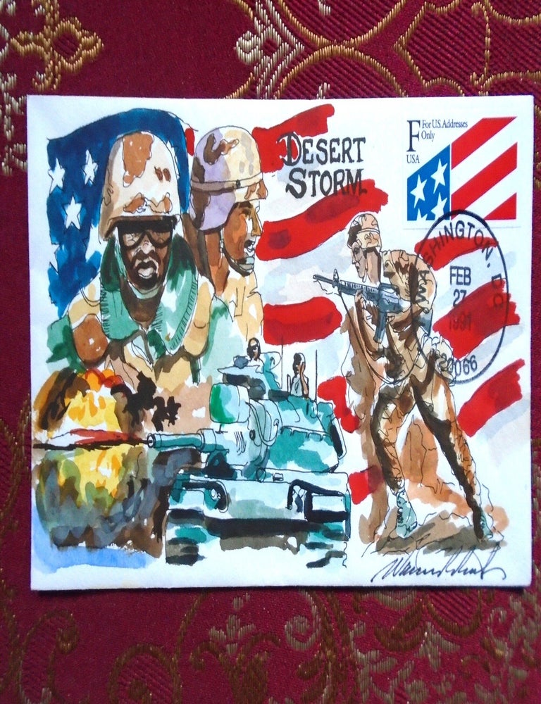 Item #58585 WILD HORSE CACHETS, DESERT STORM, NO. 45 OF 51
