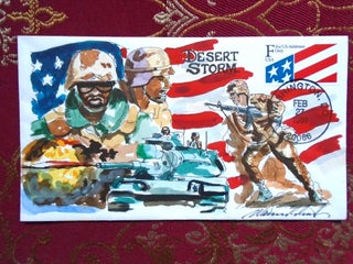 Item #58585 WILD HORSE CACHETS, DESERT STORM, NO. 45 OF 51
