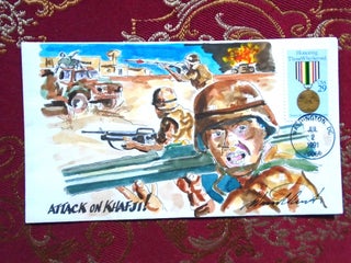 Item #58587 WILD HORSE CACHETS, ATTACK ON KHAFJI!, NO. 45 OF 52