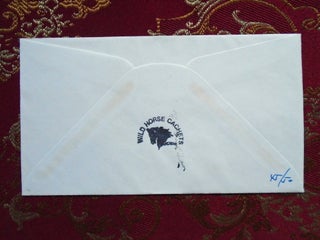 WILD HORSE CACHETS, "SADDAM HUSSEIN WILL NOT PREVAIL", NO. 45 OF 50