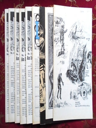 LUNA MONTHLY, NINE ISSUES 1969 - 1973