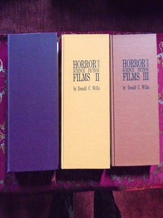 HORROR AND SCIENCE FICTION FILMS I, II, III