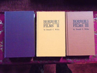 HORROR AND SCIENCE FICTION FILMS I, II, III