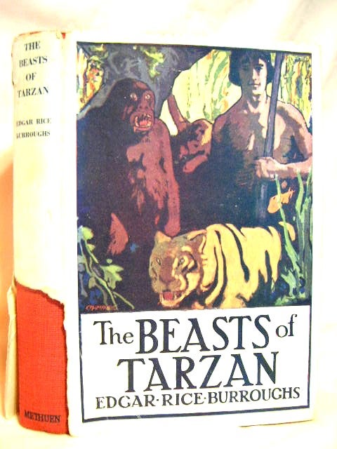 Item #26523 THE BEASTS OF TARZAN. Edgar Rice Burroughs.