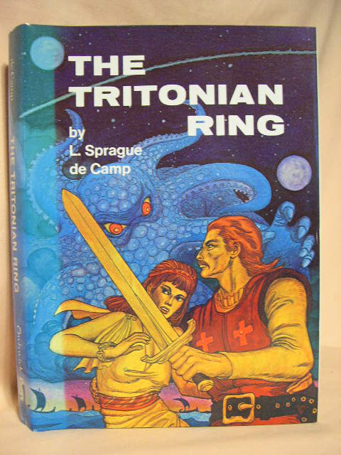 Item #27351 THE TRITONIAN RING. L. Sprague de Camp.