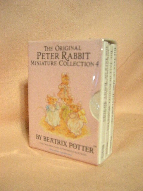 Item #27393 THE ORIGINAL PETER RABBIT MINIATURE COLLECTION 4. Beatrix Potter.