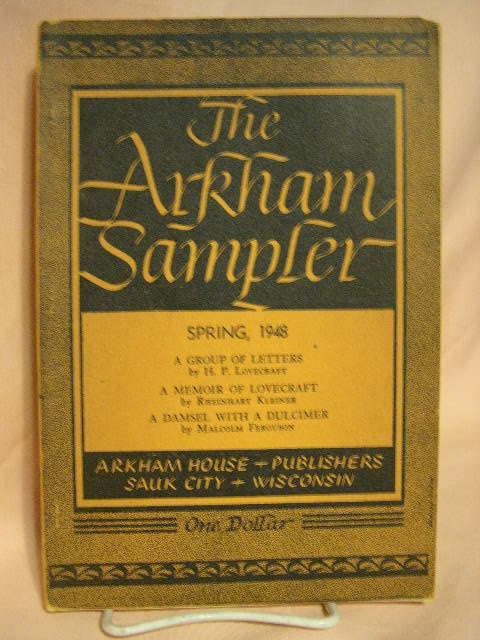Item #27415 THE ARKHAM SAMPLER, VOLUME I, NUNBER 2, SPRING, 1948. August Derleth.