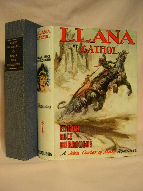 Item #27602 LLANA OF GATHOL. Edgar Rice Burroughs.