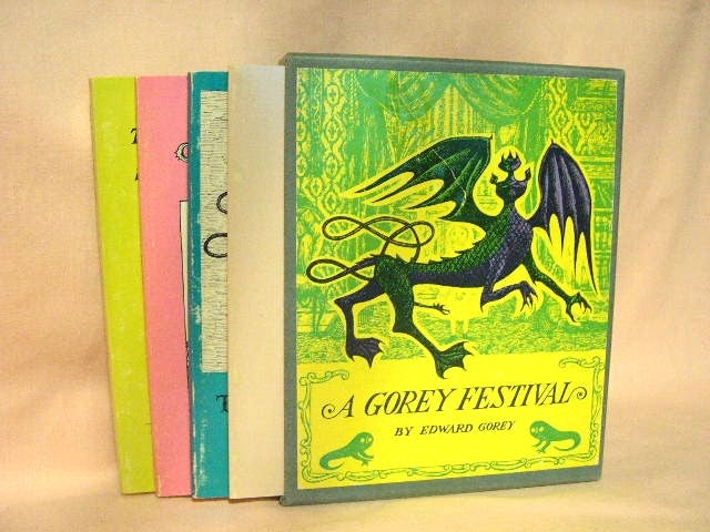 Item #27613 A GOREY FESTIVAL: 'The Fatal Lozenge', 'The Sinking Spell', The Hapless Child', 'The Curious Sofa'. Edward Gorey.