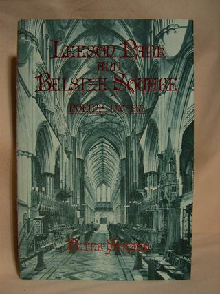 Item #28895 LEESON PARK AND BELSIZE SQUARE; POEMS 1970-1975. Peter Straub