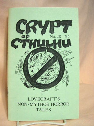 Item #29045 CRYPT OF CTHULHU 28. Robert M. Price, H P. Lovecraft