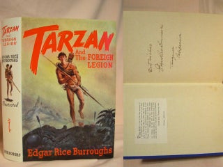 Item #29059 TARZAN AND THE FOREIGN LEGION. Edgar Rice Burroughs
