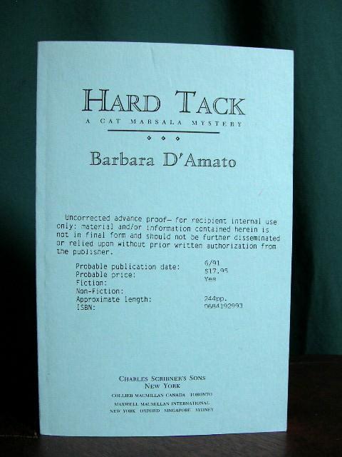 Item #29333 HARD TACK. Barbara D'Amato.