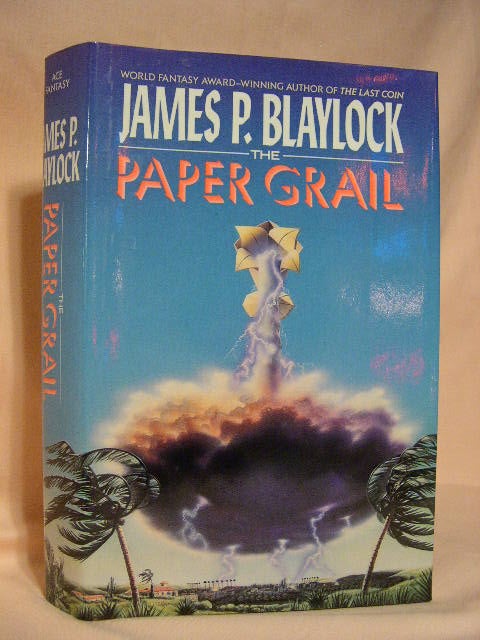Item #30515 THE PAPER GRAIL. James P. Blaylock.