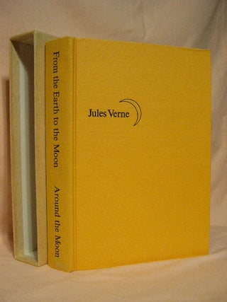 Item #30687 FROM THE EARTH TO THE MOON and AROUND THE MOON. Jules Verne