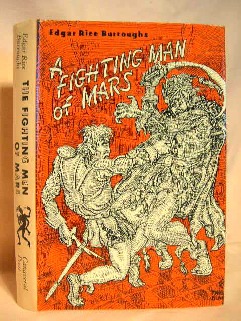Item #31823 A FIGHTING MAN OF MARS. Edgar Rice Burroughs.
