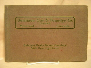 Item #32159 A CATALOGUE OF BOLSTERS, BRAKE BEAMS, COUPLERS AND SUSMIHL SIDE BEARINGS, 1909