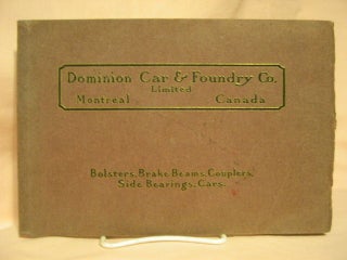 Item #32159 A CATALOGUE OF BOLSTERS, BRAKE BEAMS, COUPLERS AND SUSMIHL SIDE BEARINGS, 1909