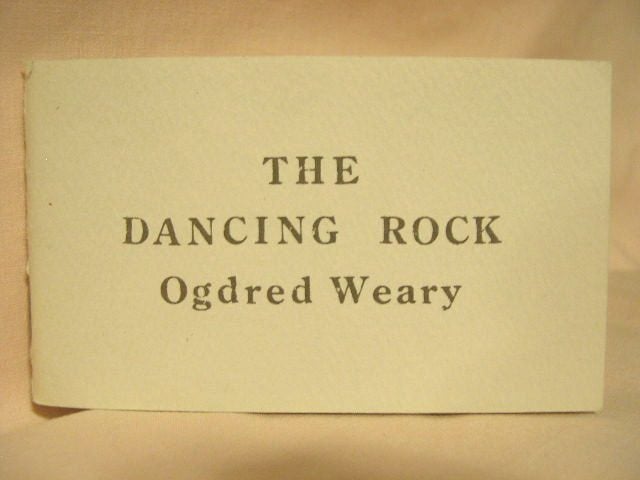 Item #32252 THE DANCING ROCK/THE FLOATING ELEPHANT. Ogdred/Wryde Weary, Dogear, Edward Gorey.