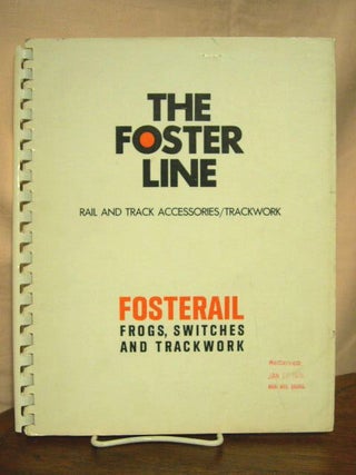 Item #32518 THE FOSTER LINE: RAIL AND TRACK ACCESSORIES/TRACKWORK; FOSTERAIL FROGS, SWITCHES