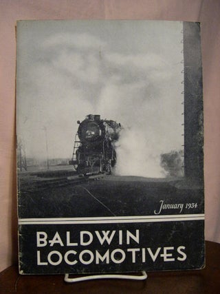 Item #32554 BALDWIN LOCOMOTIVES: VOLUME 12, NO. 3; JANUARY, 1934