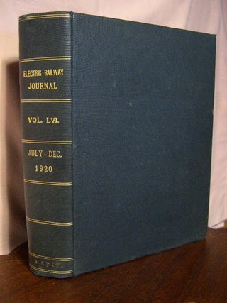 Item #32562 ELECTRIC RAILWAY JOURNAL; VOLUME 56, JULY TO DECEMBER, 1920
