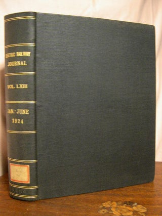 Item #32573 ELECTRIC RAILWAY JOURNAL; VOLUME 63, JANUARY TO JUNE, 1924