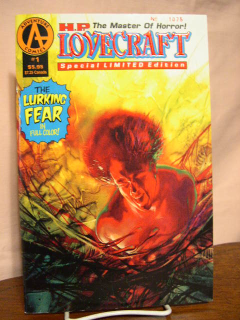 Item #32590 THE LURKING FEAR IN FULL COLOR! SPECIAL LIMITED EDITION. H. P. Lovecraft.