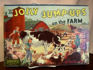 Item #32996 THE JOLLY JUMP-UPS: ON THE FARM. Geraldine Clyne