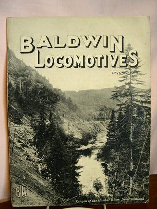 Item #33084 BALDWIN LOCOMOTIVES: VOLUME 8, NO. 2; OCTOBER, 1929