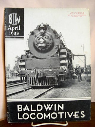 Item #33090 BALDWIN LOCOMOTIVES: VOLUME 11, NO. 4; APRIL, 1933