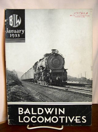 Item #33091 BALDWIN LOCOMOTIVES: VOLUME 11, NO. 3; JANUARY, 1933