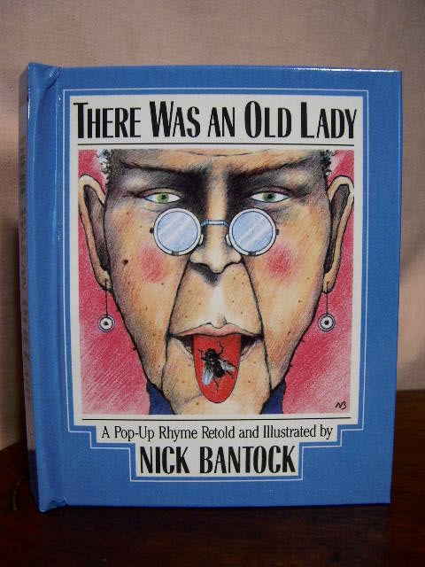 Item #33570 THERE WAS AN OLD LADY. Nick Bantock.